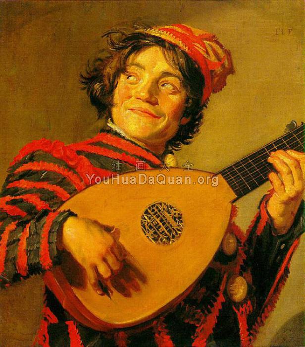 Jester with a Lute - 弗朗斯·哈尔斯